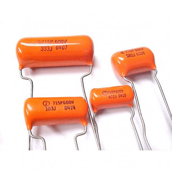 Capacitor Polipropileno Orange Drops Série 715P 4.7KPF/600V (472)