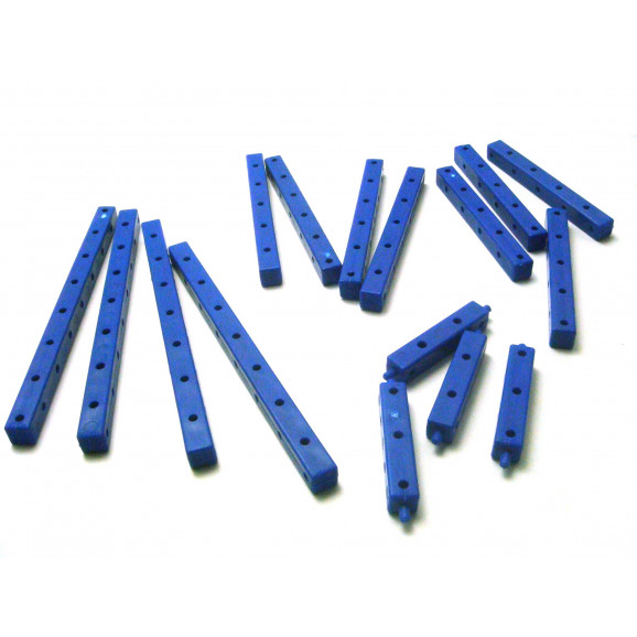 Kit Vigas 3D Termoplástico Azul 021  - Modelix