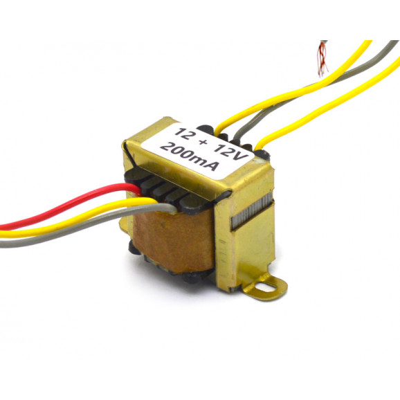 Transformador de Tensão 127/220V para 12V+12V 200mA