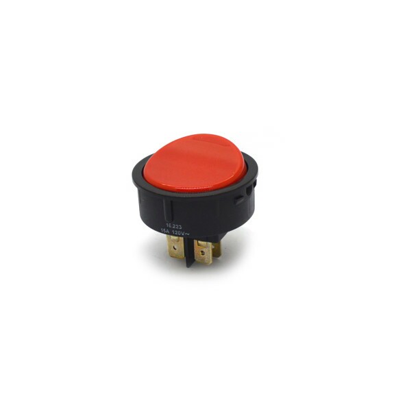 Chave Gangorra / Tecla Bipolar 15A/120 VCA ou 10A/250VCA 16.223 Liga/Desliga M7FT6EE3S/352 - Margirius