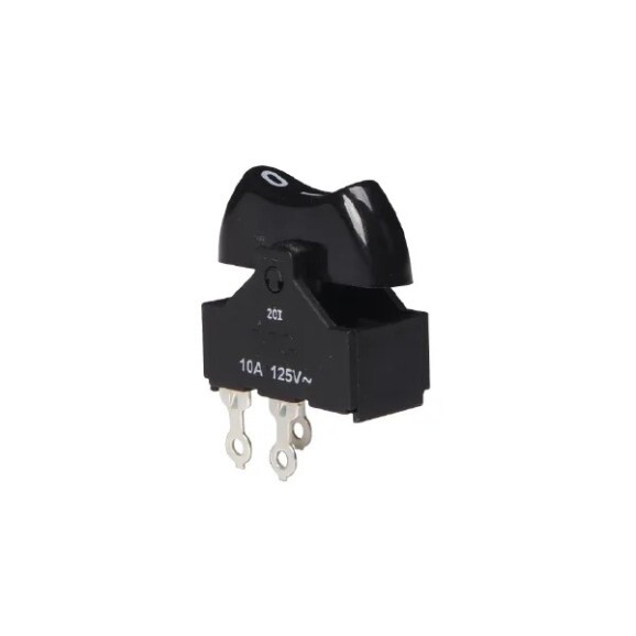 Chave Gangorra / Tecla Unipolar com Trava 10A em 250V 32.121 M2FT2FS1Q/63 - Margirius