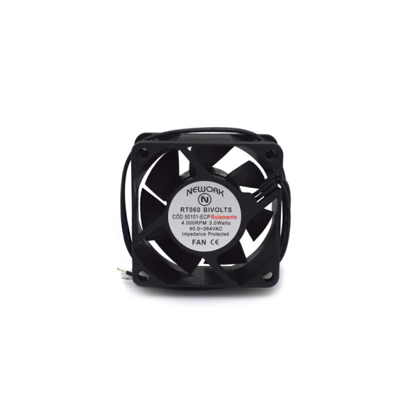 Microventilador RT-060 50.101 Bivolt 60x60x25mm - Nework