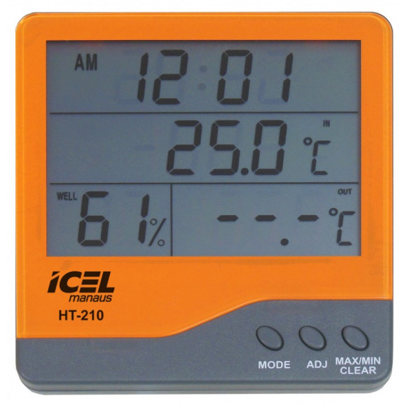 Termo Higrômetro HT-210 - ICEL