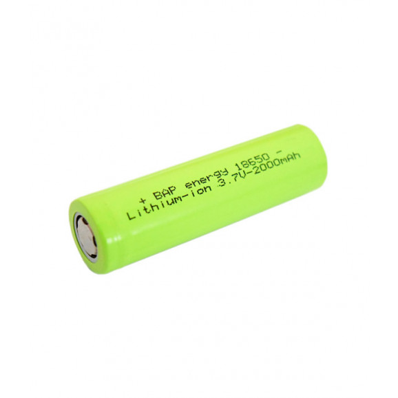 Bateria Recarregável BAP-18650 3,7v 2000 mAh