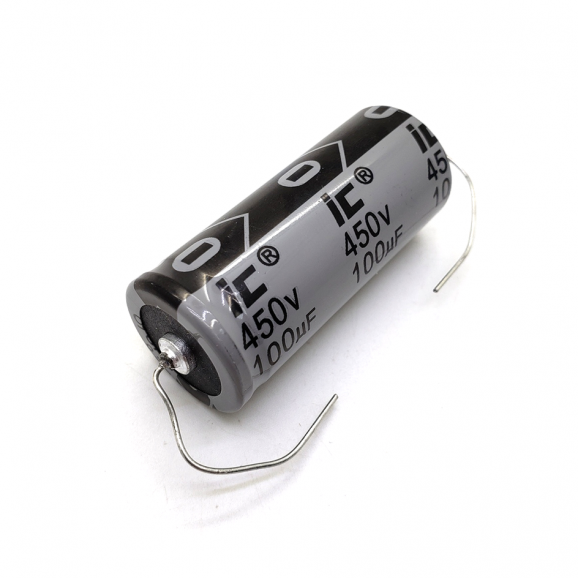 Capacitor Eletrolítico Axial 100UF/450V - ILLINOIS