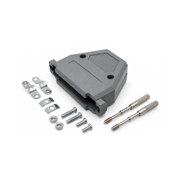 Capa Plástica para DB37 Kit Longo Cinza - Connfly