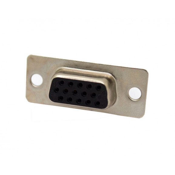 Conector DB15 Fêmea Solda Fio VGA DS1035-15FBNSISS - Connfly