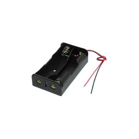 Suporte para 2 Baterias 18650 com Fio - DIY-2