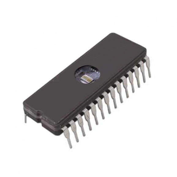 Memoria EPROM M27C512-12F1 DIP-28W - Cód. Loja 915 - STMicroelectronics