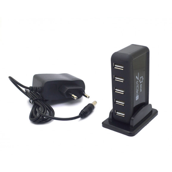 Hub USB com 7 Portas 2.0 com Fonte - HB-768/HB-02 - Lotus