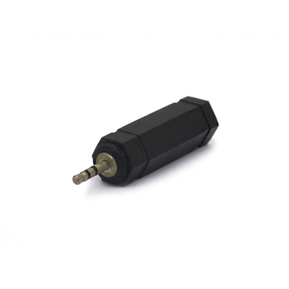 Adaptador Plug P1 2,5mm Estéreo para Jack J10 6,35mm Mono - JL16004 - Jiali