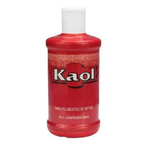 Kaol para polimento de metais 200ml - Kaol