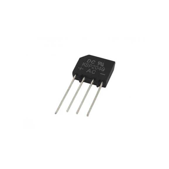 Ponte Retificadora KBP204G 2A/400V - DC