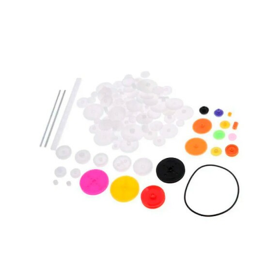 Kit com Engrenagens Plásticas. Polias, Correia e diversos - KIT 106