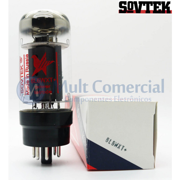 Válvula 6L6WXT+ (Plus) Pentodo de Potência Sovtek
