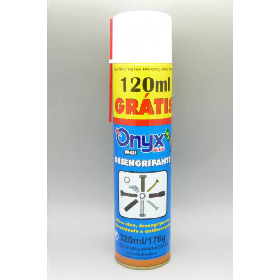 Desengripante Spray Edição Especial 440ml - Onyx Plus