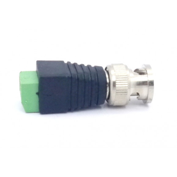 Plug BNC Macho para Borne 2 Vias - FL-05