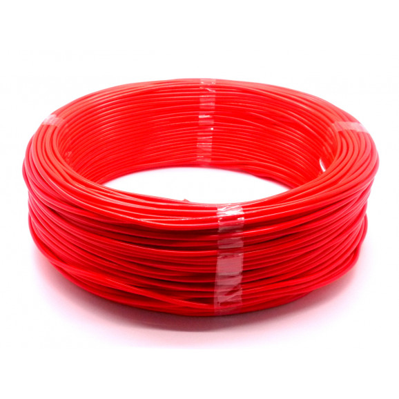 Cabo Flexível Vermelho 1.5mm - Rolo Com 100 Metros