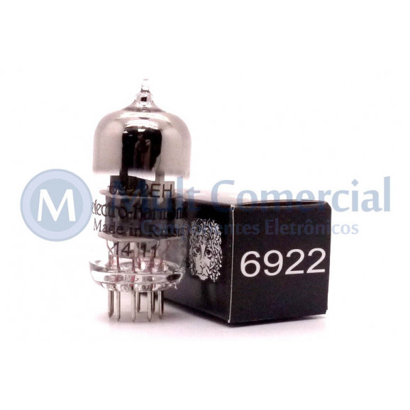 Valvula Duplo Triodo 6922EH ECC88 ElectroHarmonix