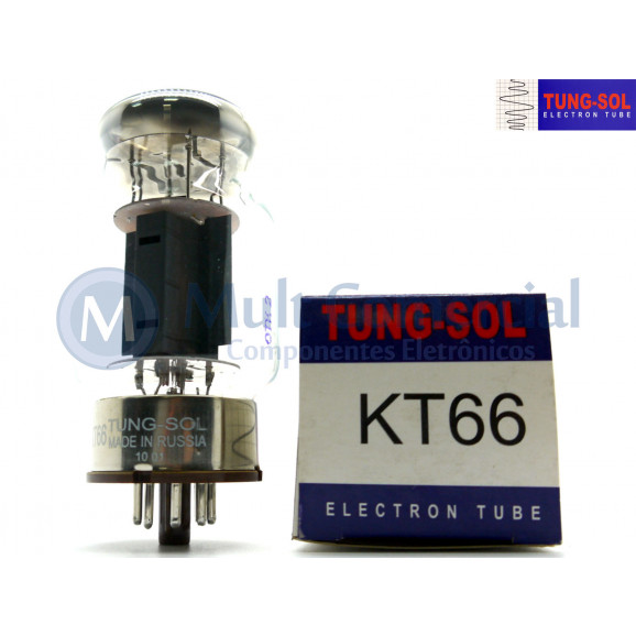 Válvula KT66 Tetrodo de Potência - Tung-Sol