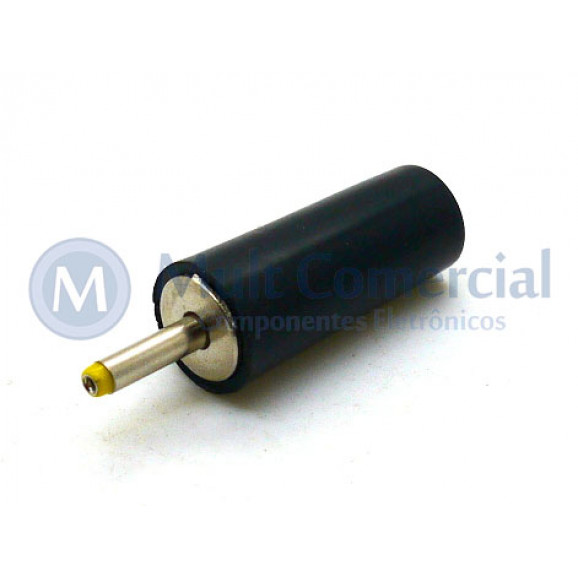 Plug P4 DC 0.7/2.5 Pino 9mm - JL13001