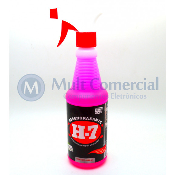 Desengraxante H-7 Spray Removedor Multiuso 1 Litro - H-7