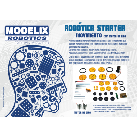 Starter Movimento - Com Motor de Giro 304 - Modelix