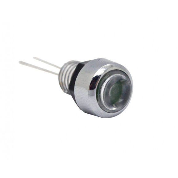 Suporte de LED 5mm cromado com lente - SP5.8 - Patola