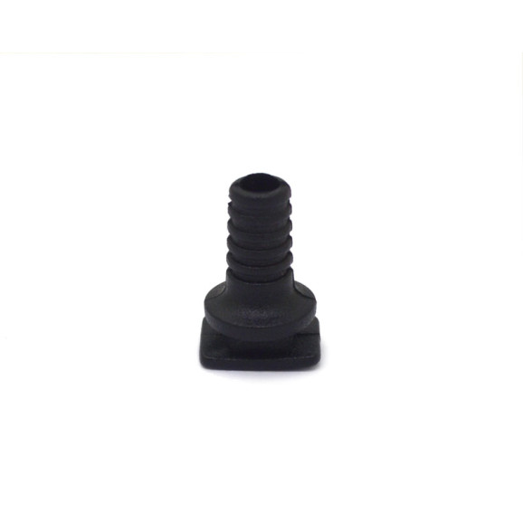 Borracha Passante Torre Preto 4mm