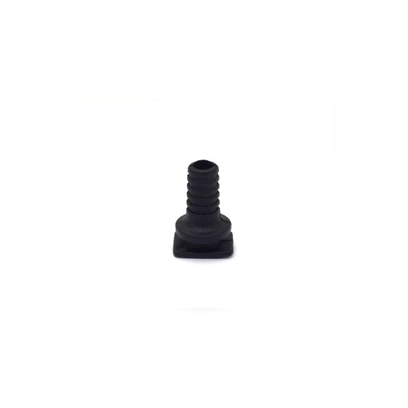 Borracha Passante Torre Preto 4mm 