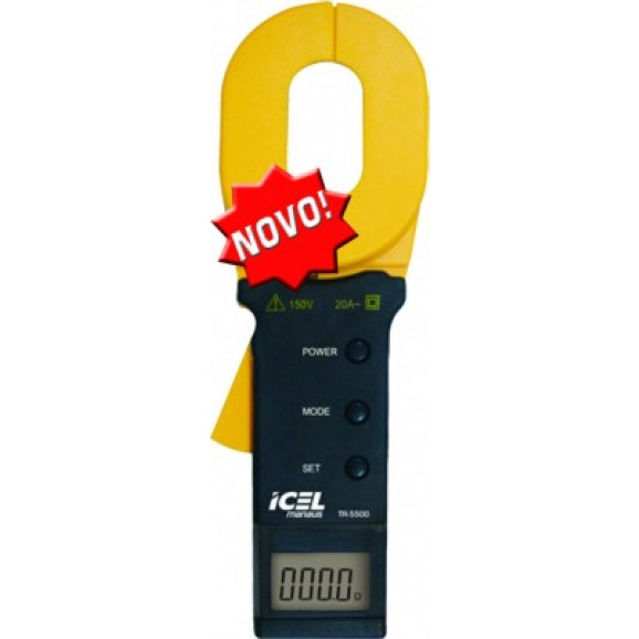 Terrômetro Alicate Digital ICEL Manaus - TR-5500