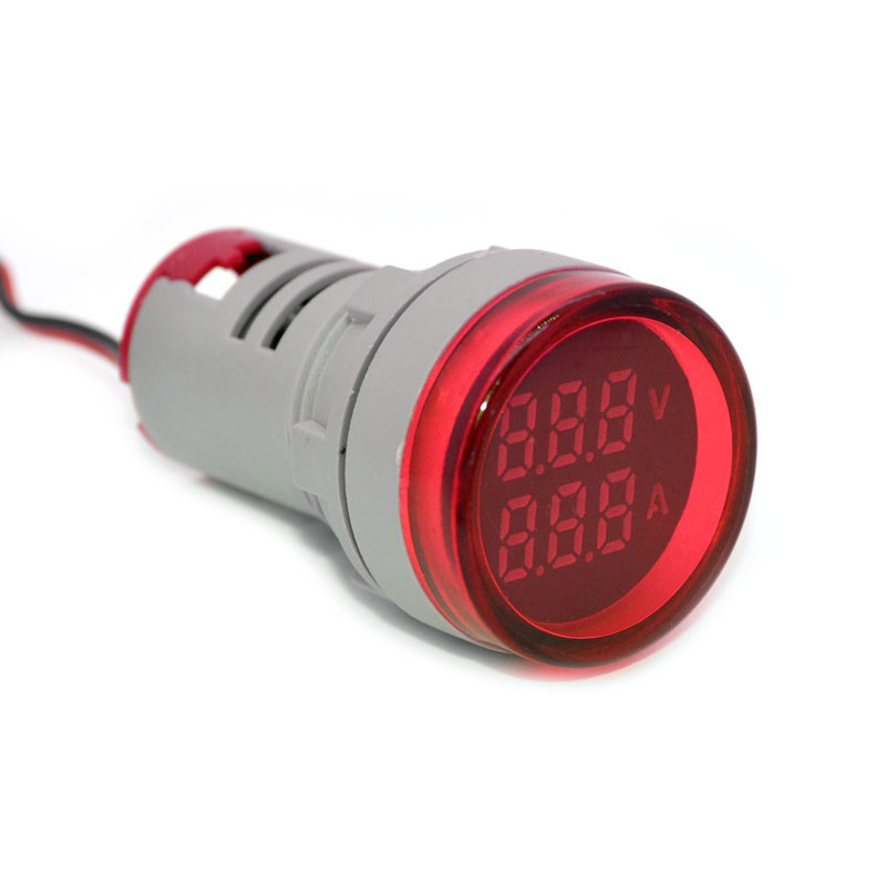Voltímetro e Amperímetro Digital - AD16-22DAV - HYD