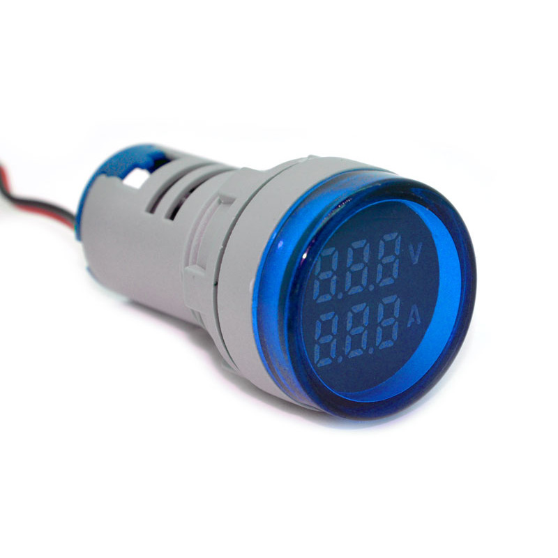 Voltímetro e Amperímetro Digital - AD16-22DAV - HYD