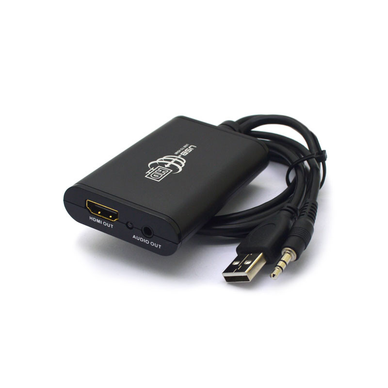 Conversor USB para HDMI para HDTV com Suporte Full HD 1080P 1.2.86