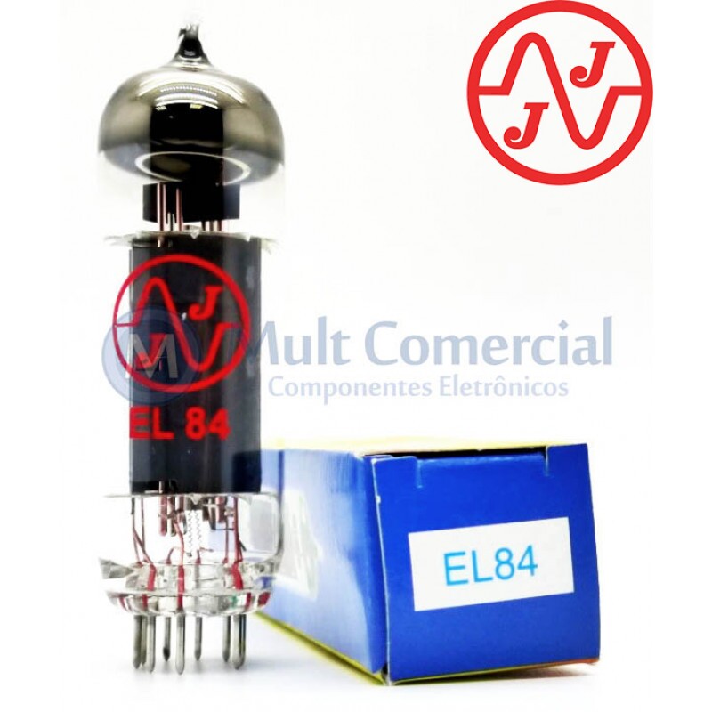 Válvula EL84 6BQ5 Pentodo de Potência JJ Tesla