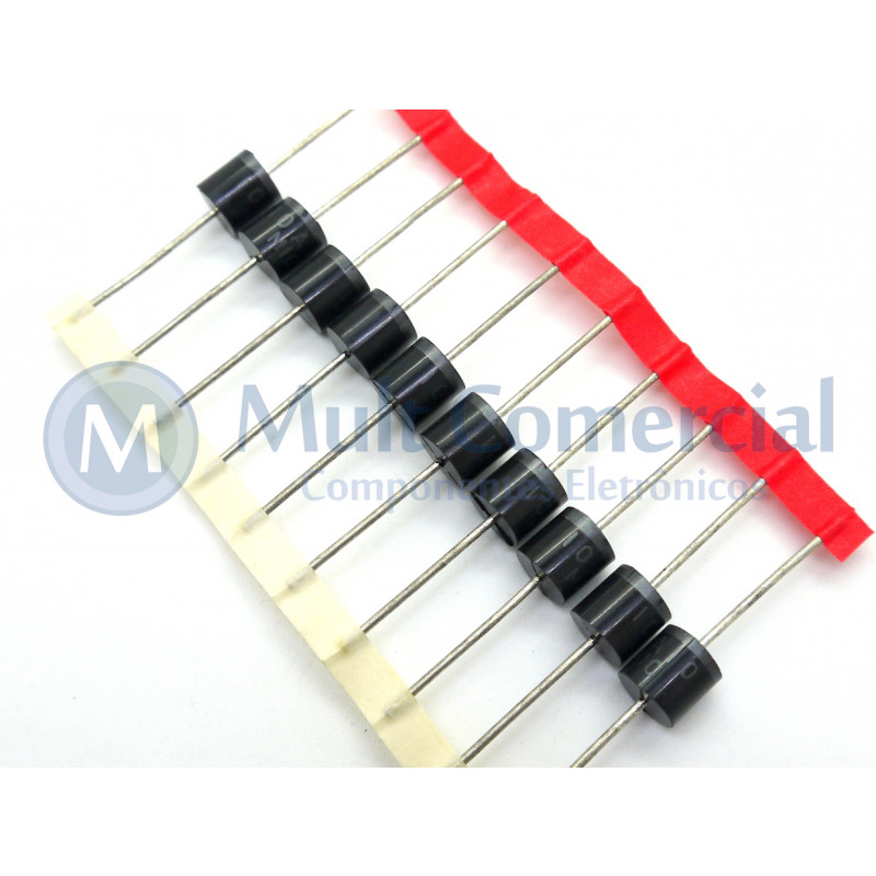Diodi Raddrizzatori 10A10 1000V - 20 Pezzi, Assiali, In Silicone, Per Circuiti Elettronici E Riparazioni - Foto 7