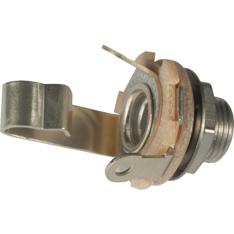 Switchcraft 12A, 1/4 6.35 Mm, Mono Chassis Guitar Jack Input Output, Made In USA - Foto 8