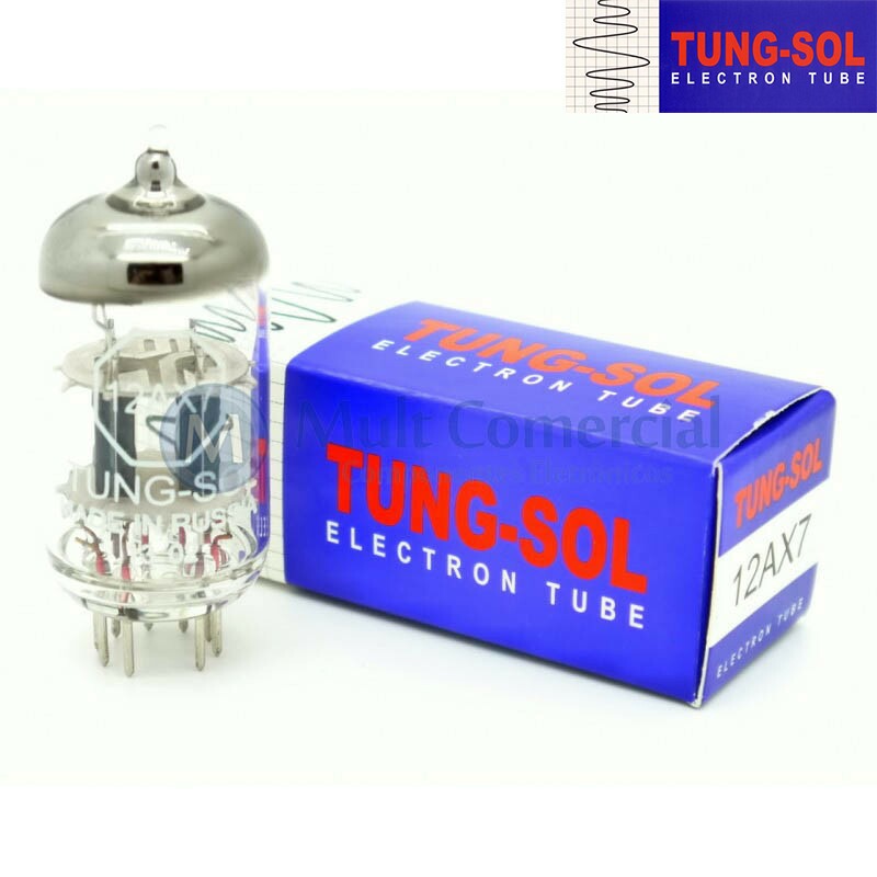 Zenit 12xp Nuevo TungSol Reempaquetado Oro Pin 12AX7 ECC83 GAIN