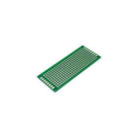 Placa Padrão PCI Dupla Face Furação Ilha 3x7cm Verde - 03-430