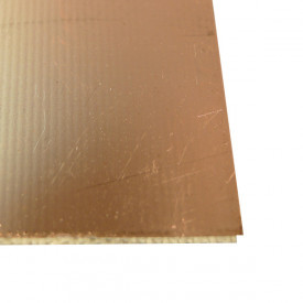 Placa de Fibra de Vidro Dupla Face com Espessura de 1.5mm - 10x10cm