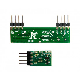 Kit Módulo Receptor de Radiofrequência e Transmissor 315RF+3400 Compatível com Arduino