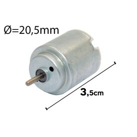 Mini Motor DC RE-140RA 1.5V-3V 11.000 RPM 21*25mm