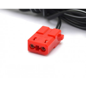 Conector para Home Theater com Plug Vermelho de 25x19x9,8mm - 36720