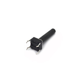 Chave Táctil com 4 Terminais 6x6x19mm 180º - KFC-A06