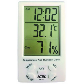 Termo-Higrômetro Digital HT-200 - Icel