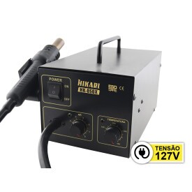 Estação de Retrabalho Analógica para SMD HK-850X ESD - 127V 