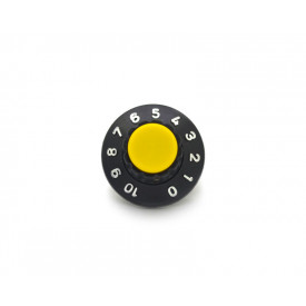Knob Numerado com Parafuso (0-10) - Diversas Cores - AD-1426