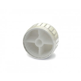 Knob de Alumínio para Potenciômetro de Eixo Estriado - B30x17 - Cromado