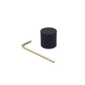 Knob de Metal com parafuso allen - Preto - C-1012
