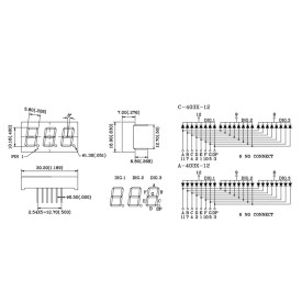 Display com 3 Dígitos - C-403E-12